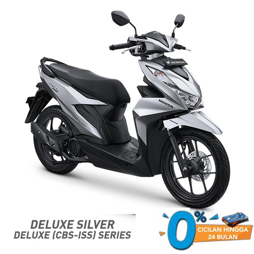 HONDA BEAT DELUXE CBS ISS 2022 READY STOCK CICILAN 0 CC 