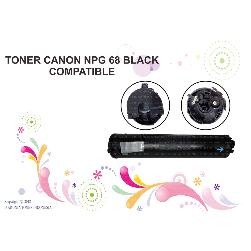 TONER CANON NPG 68 BLACK COMPATIBLE