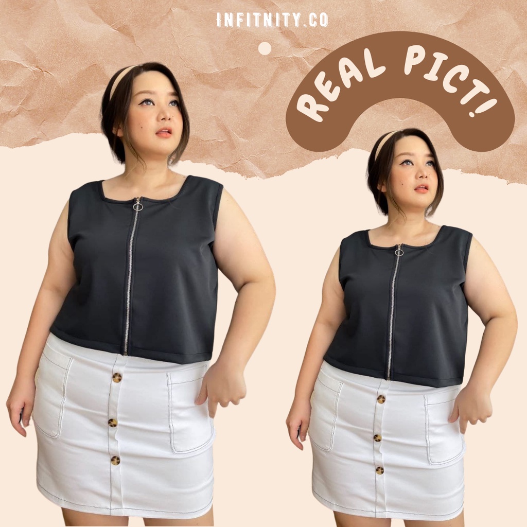 BAJU INNER TANK TOP BIG SIZE PLUS SIZE JUMBO WANITA