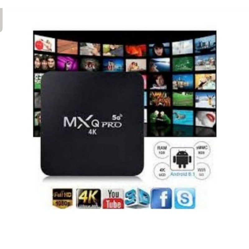 TV Box Android MXQ-PRO 4K Smart TV box android media player garansi