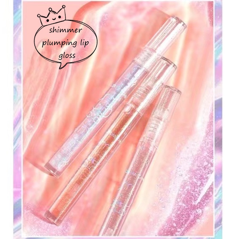 【 COD 】MOISTURIZING LIPSTIK/Lip Gloss Glow Moisture OhMyGloss High Shine/