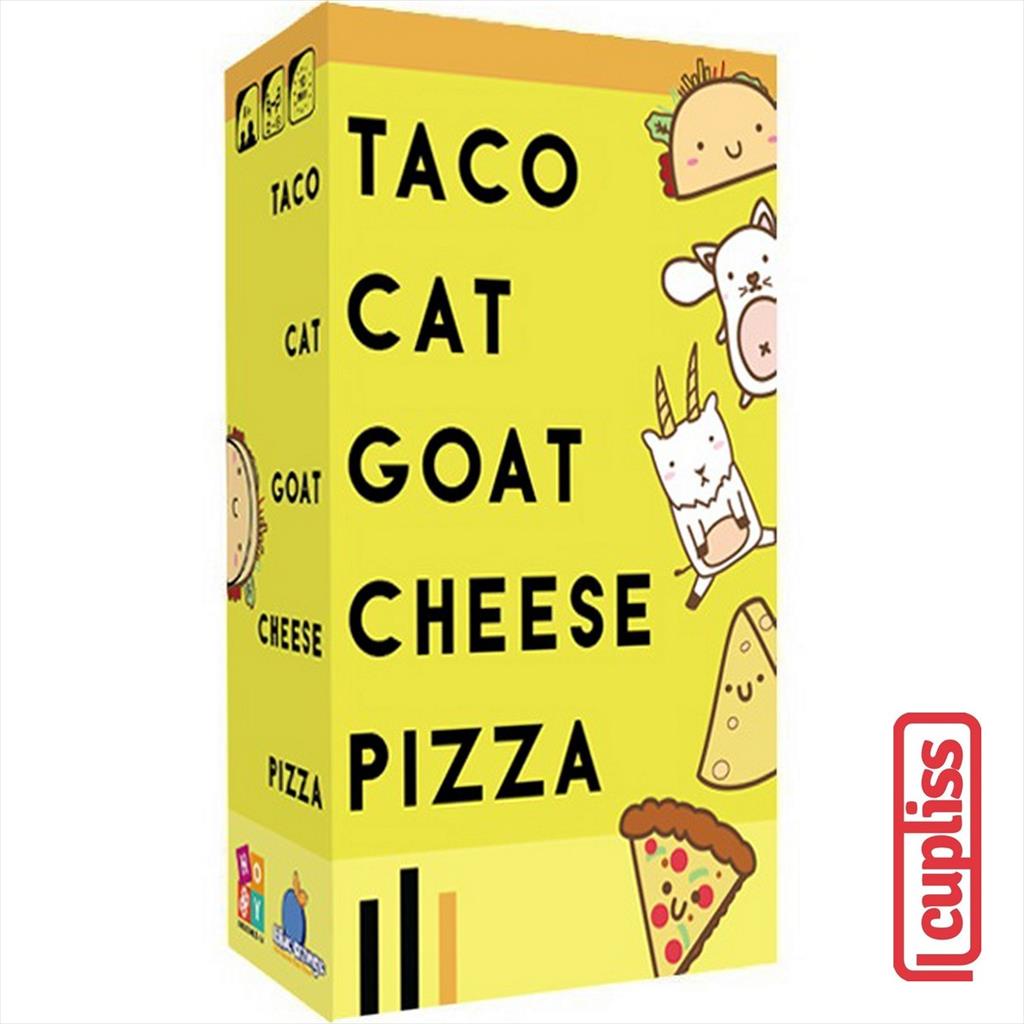 Taco Cat Goat Cheese Pizza Board Game Blue Orange Games Original