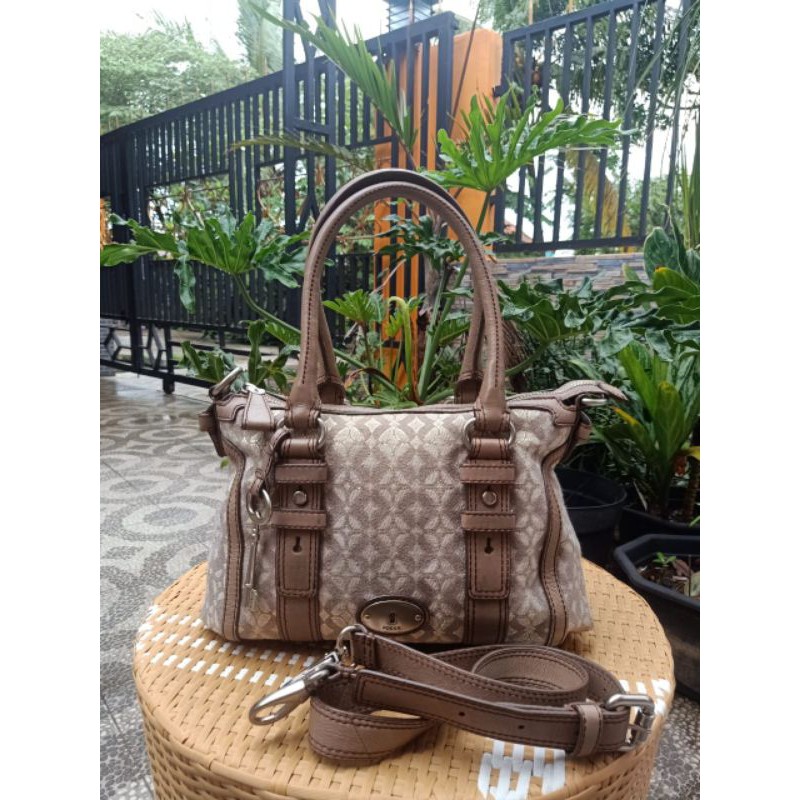 TAS WANITA FOSSIL MADDOX PECAN
