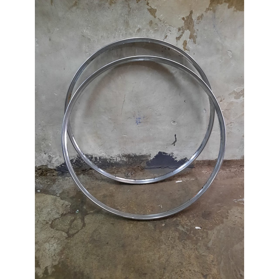 TERMURAH!!! Velg Becak Ukuran 28&quot; Hole 40 / AR4Y4 - 0DE55Y / Satuan / Realpict