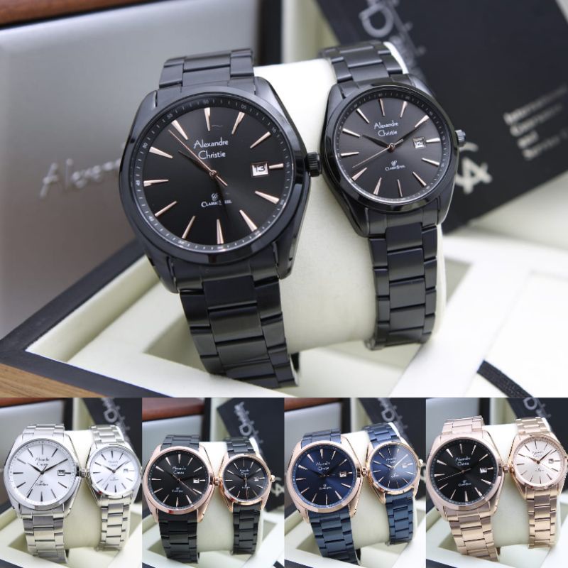 ALEXANDRE CHRISTIE COUPLE AC8658 / AC 8658 ORIGINAL GARANSI RESMI 1 TAHUN