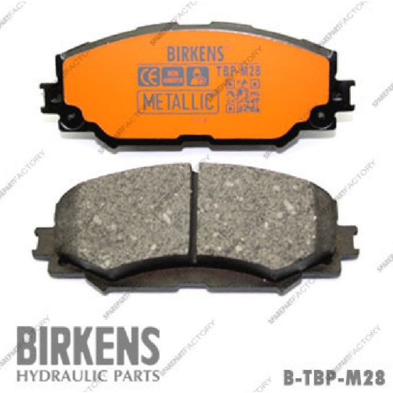 Kampas Rem Brake Pad Depan New Altis Sienta Voxy Merk Birkens