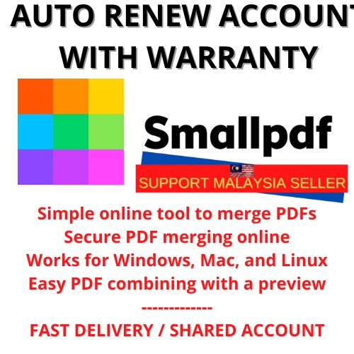 SmallPDF PRO PDF Editor - Compress and Convert PDF Smallpdf (All Device)