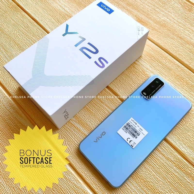 VIVO Y12S Second Fullset Original Bonus Softcase