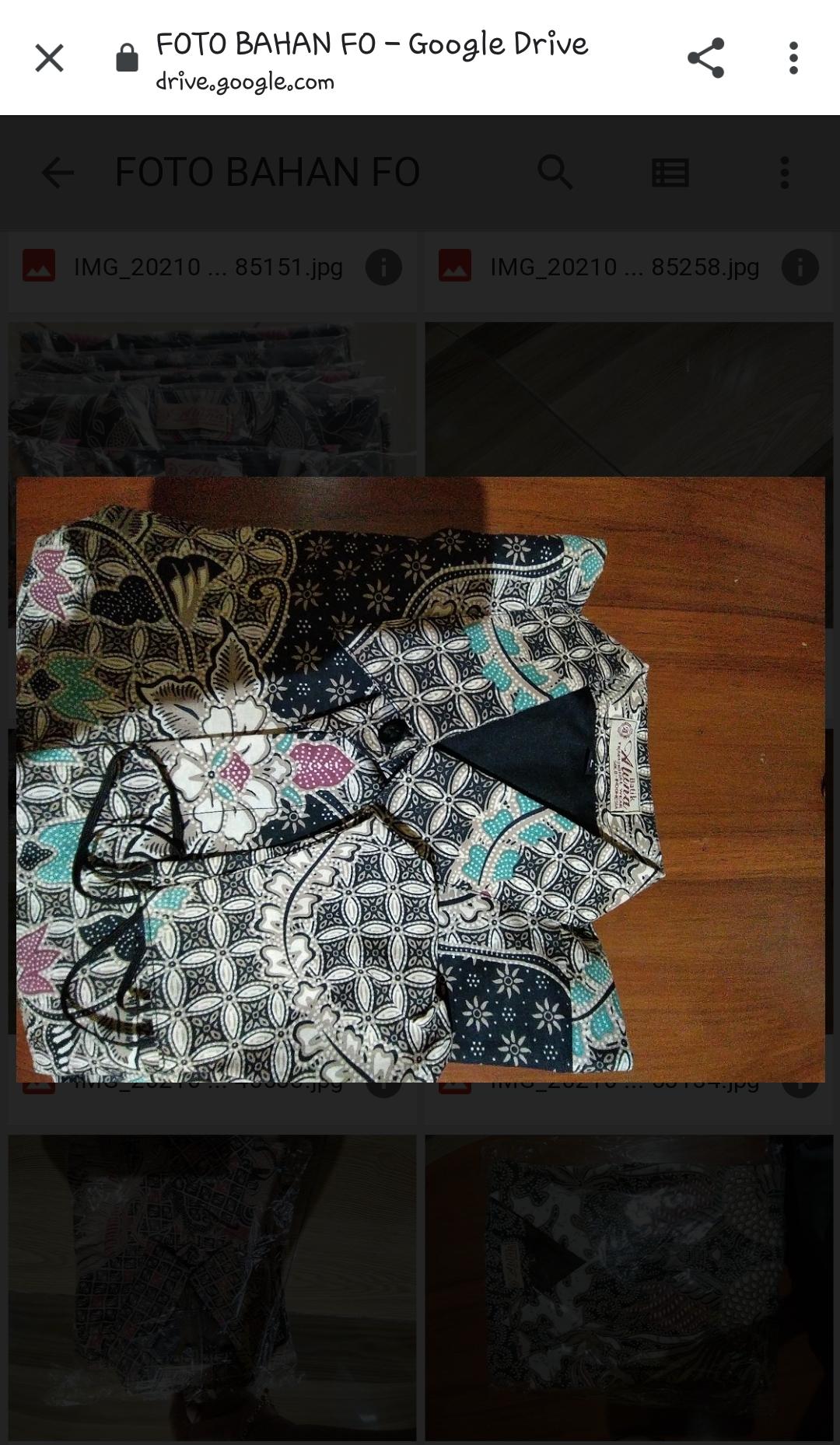 Batik Pria Lengan Panjang Keratonan Solo Premium Produksi Batik Aluna Sku073