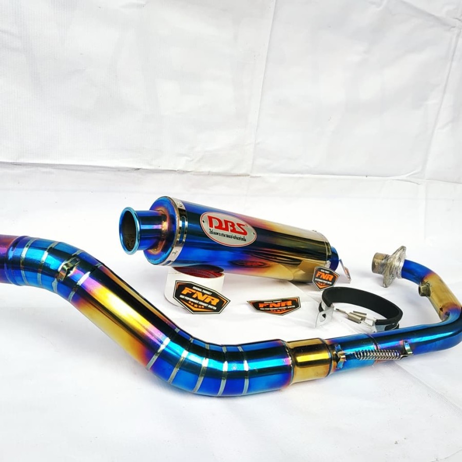 Knalpot DBS Bluegold VIXION - FU - CB150R - CBR150R - R15 - SONIC