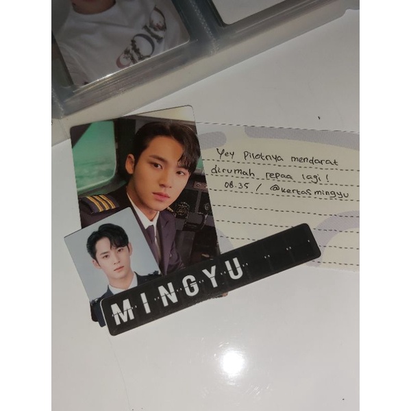 Membership pilot mingyu set [BOOKED]