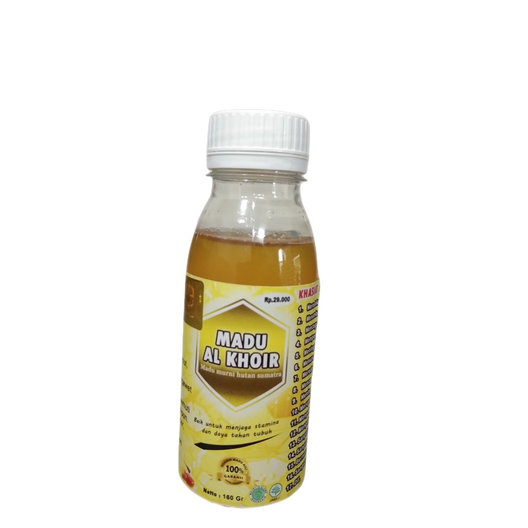 

Madu Al khoir 100% murni 160 gr