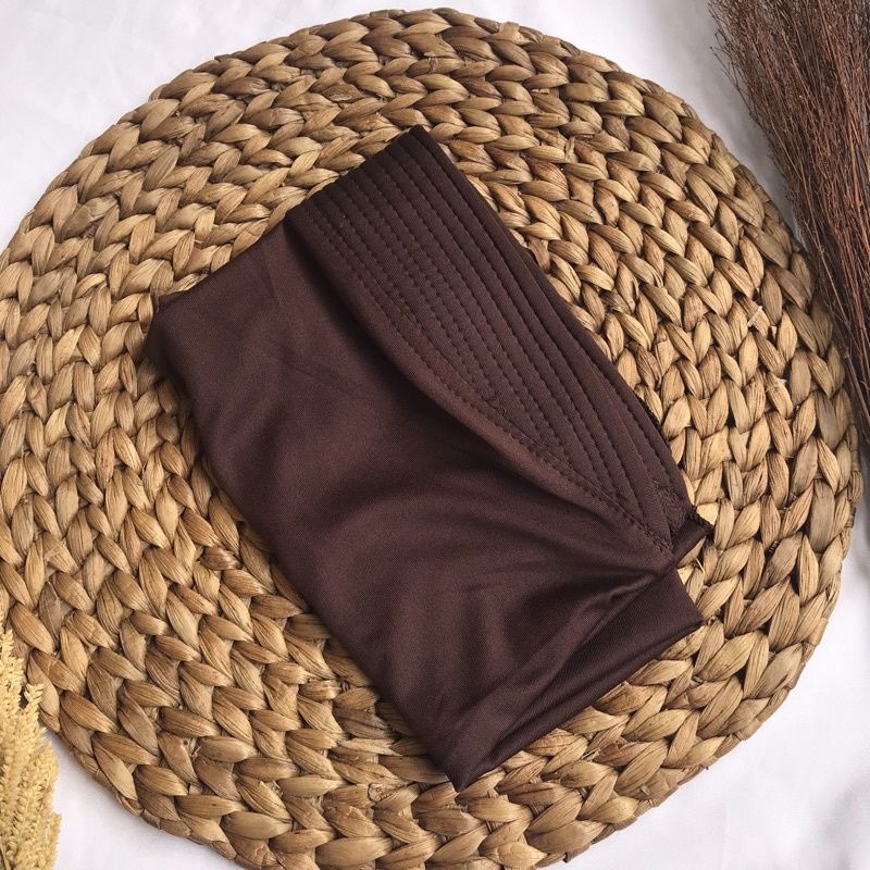 Jilbab Sport / Bergo Sport (Olahraga)-Dark Choco