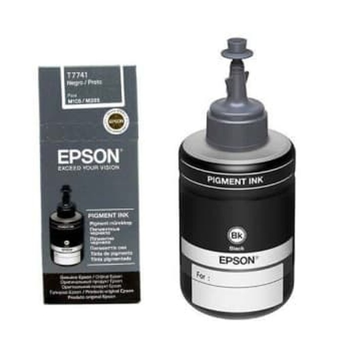 Tinta Epson 7741 Black Original untuk M110 M200