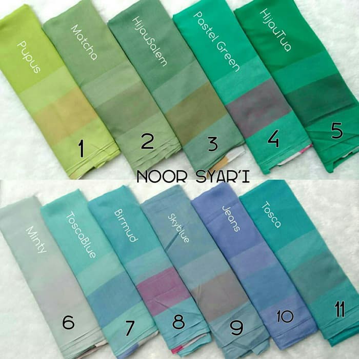 Hijab Jilbab Kerudung Segiempat Umama Noor syar i  Jumbo  uk 140x140