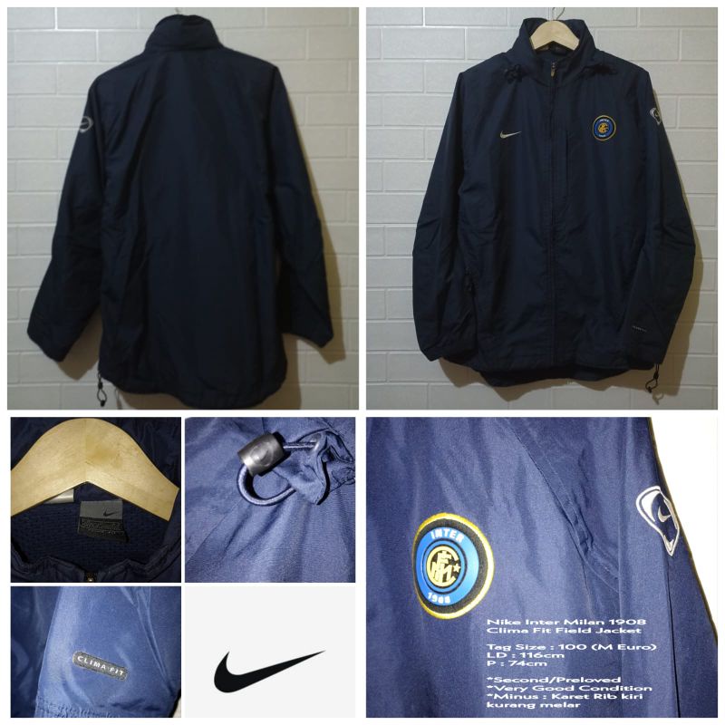 Nike Inter Milan1908 Clima Fit Field Jacket - Jaket