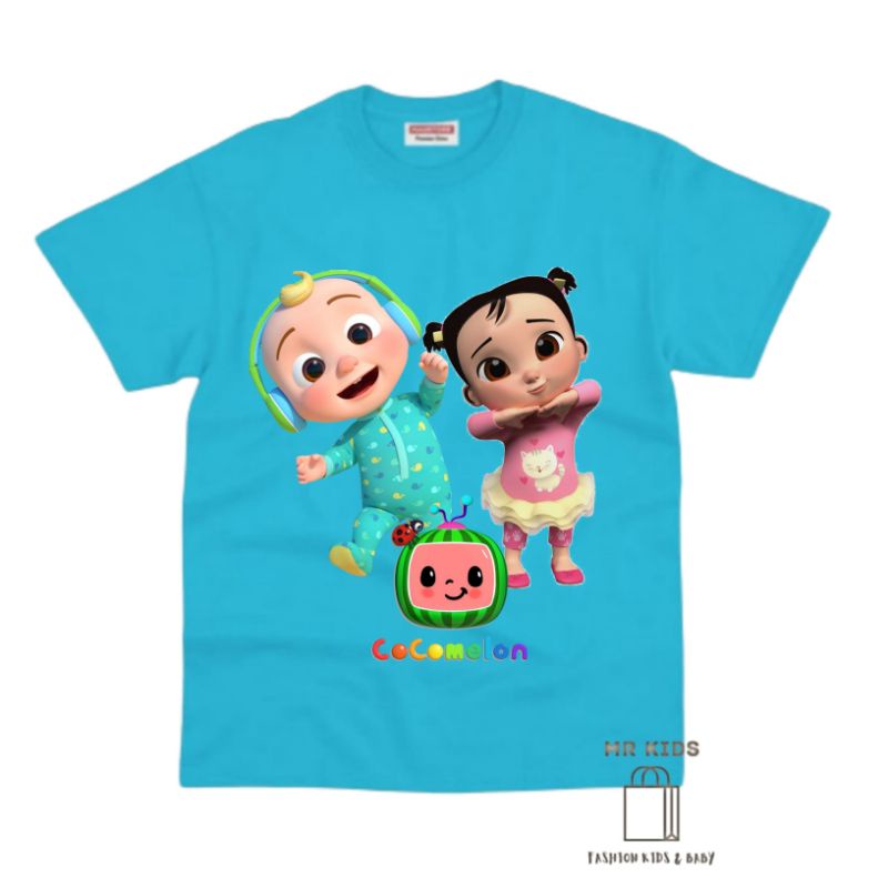 BAJU ANAK KAOS ANAK COCOMELON TERBARU BAHAN PREMIUM