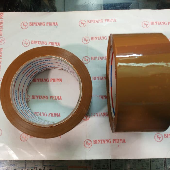 

Tape / Isolasi / Lakban Kardus Warna Coklat