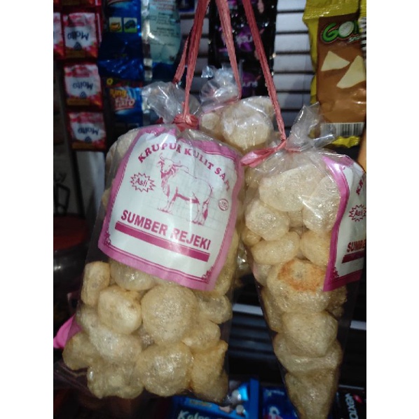 

Krupuk rambak kulit sapi