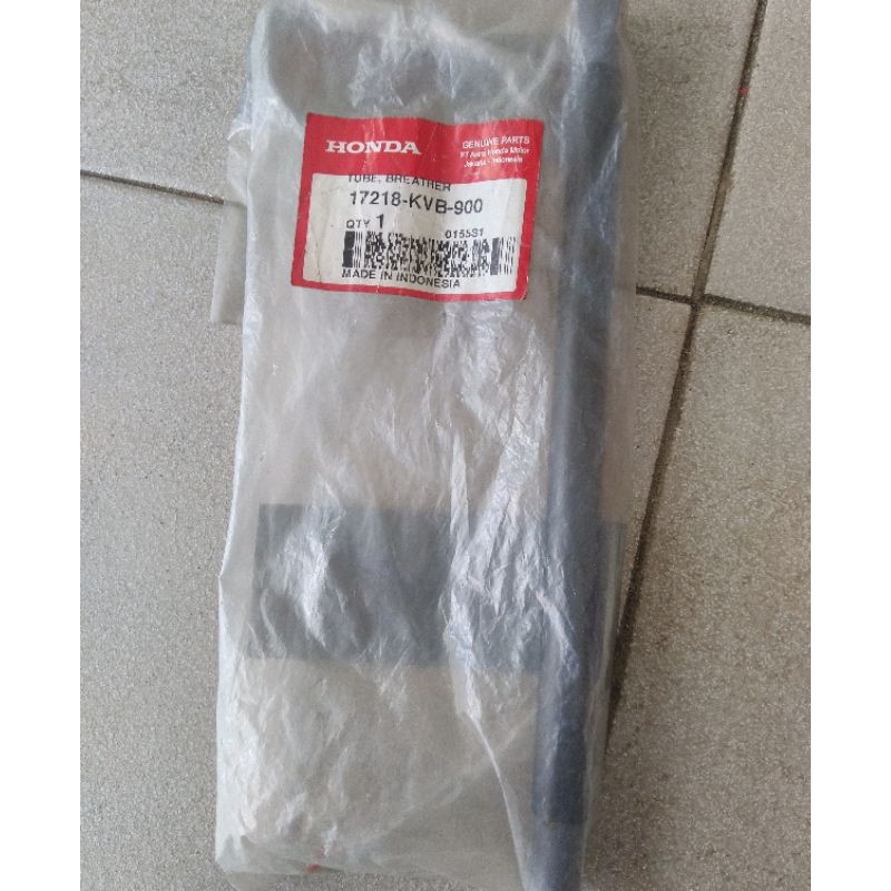 17218-KVB-900 Tube Breather Vario 110 Karbu Ori Honda 17218KVB900