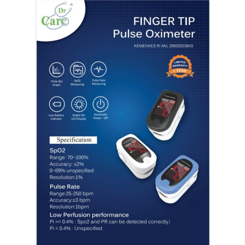 pulse oxymetri dr.care