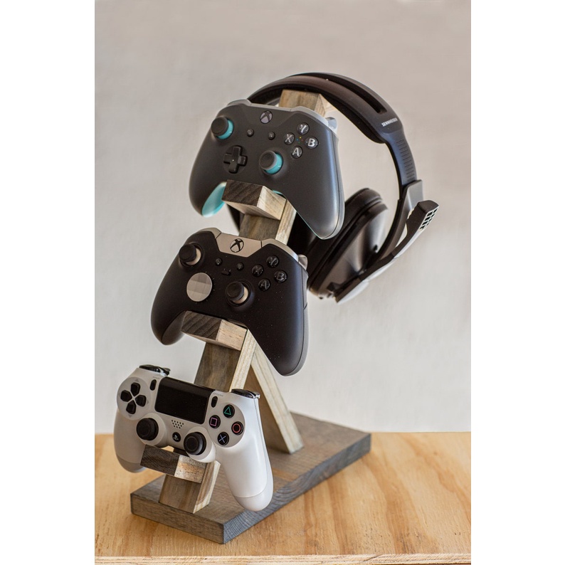 Stand Stick PS3 PS4 PS5 XBOX wood solid
