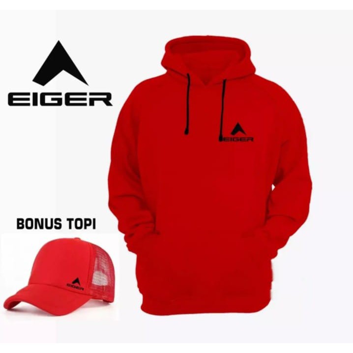 BONUS TOPI..!!! Sweater Hoodie Terkeren 01 Logo Premium Text Hitam