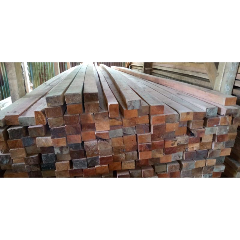 KASO 5X7 KAYU MERANTI CAMPUR PANJANG 4M