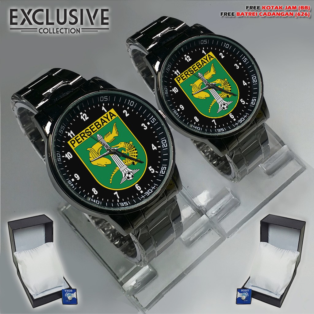 Jam Tangan  PERSEBAYA MOTIF 3 Bagus