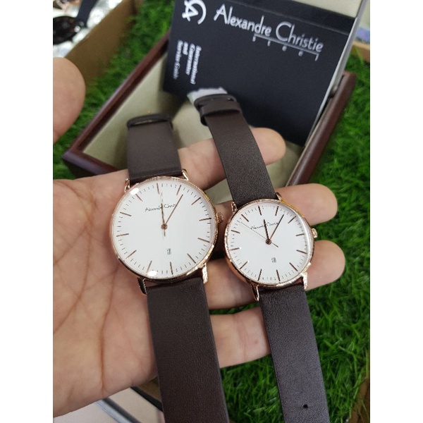 alexandre christie 8420md couple rosegold