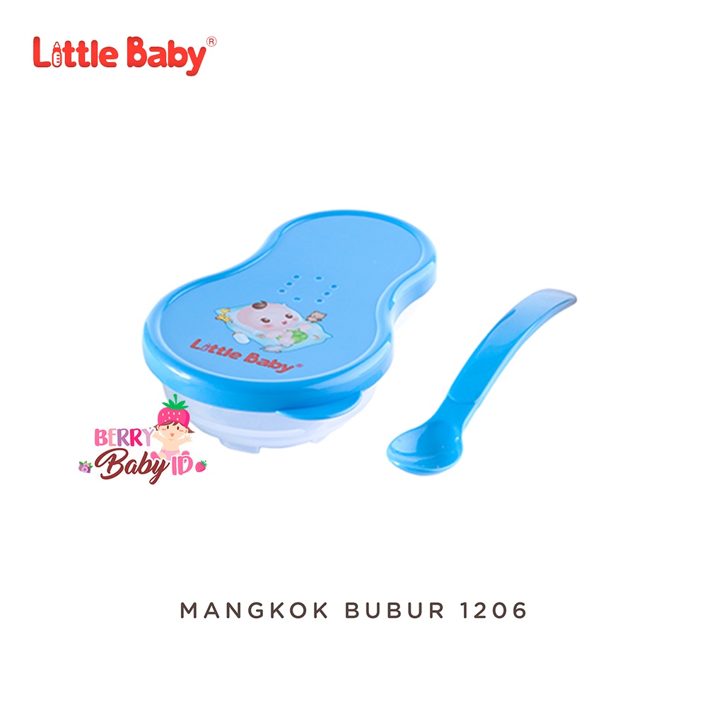 Little Baby Mangkok Bubur Bayi Perlengkapan MPASI #1206 Berry Mart