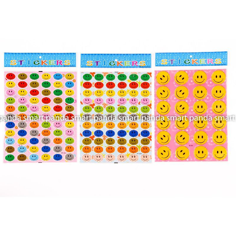 

Stiker Laser Emoticon/Smile