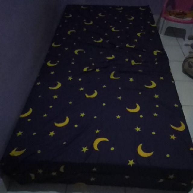Sarung Kasur Springbed Resleting 90x200x20