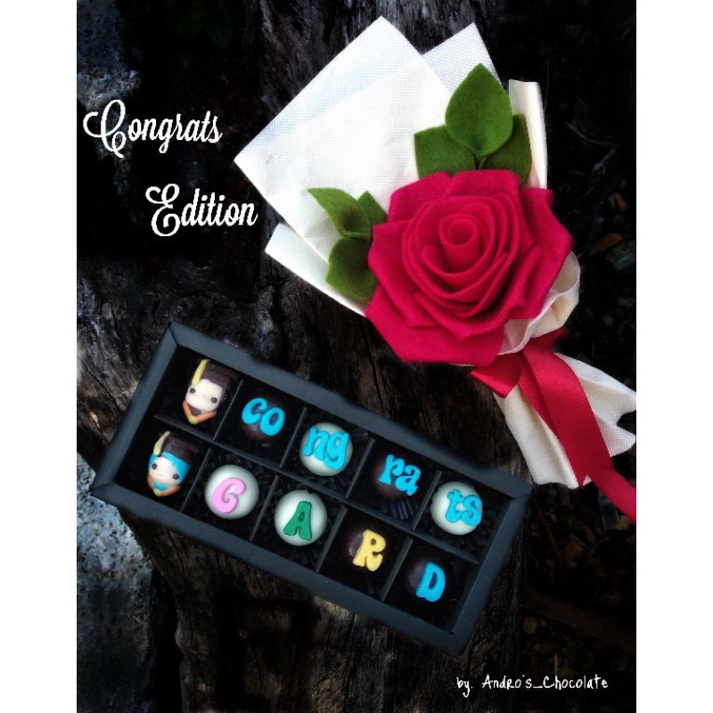 

kado wisuda graduation / bingkisan / coklat ucapan