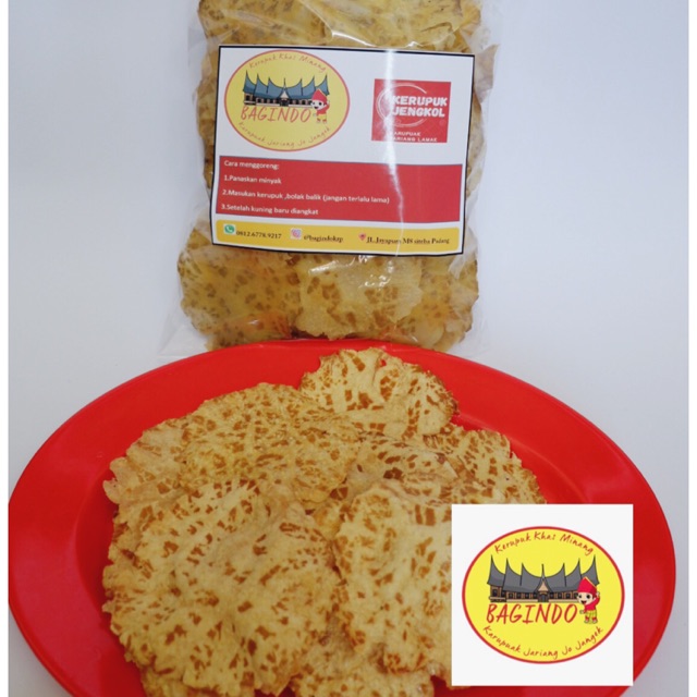 

KERUPUK JENGKOL MENTAH (250 gr )ASLI MINANG