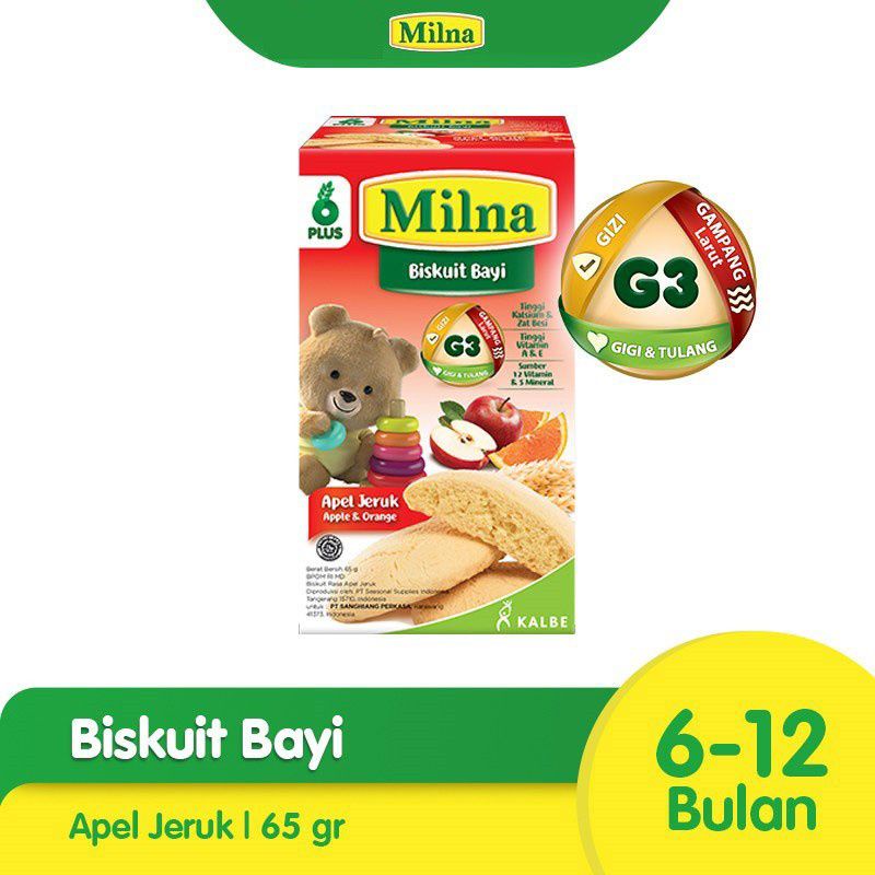 MILNA BISKUIT BAYI 65gr
