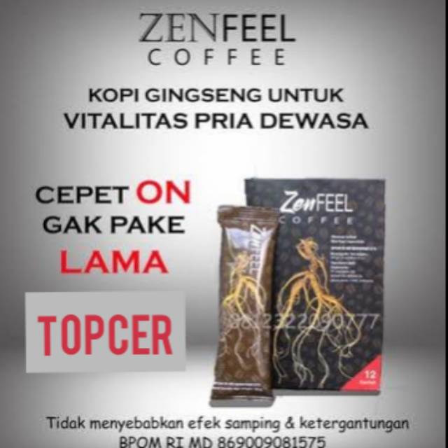 Kopi penambah stamina pria coffe gingseng untuk stamina pria dewasa