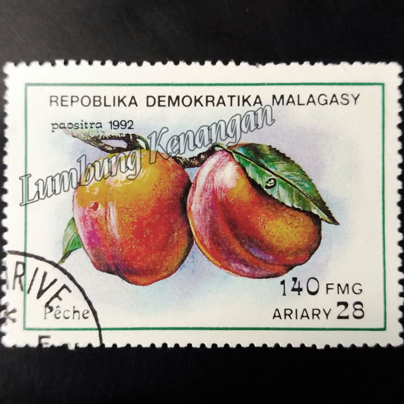 

Perangko Madagaskar 140 Fmg Tahun 1992