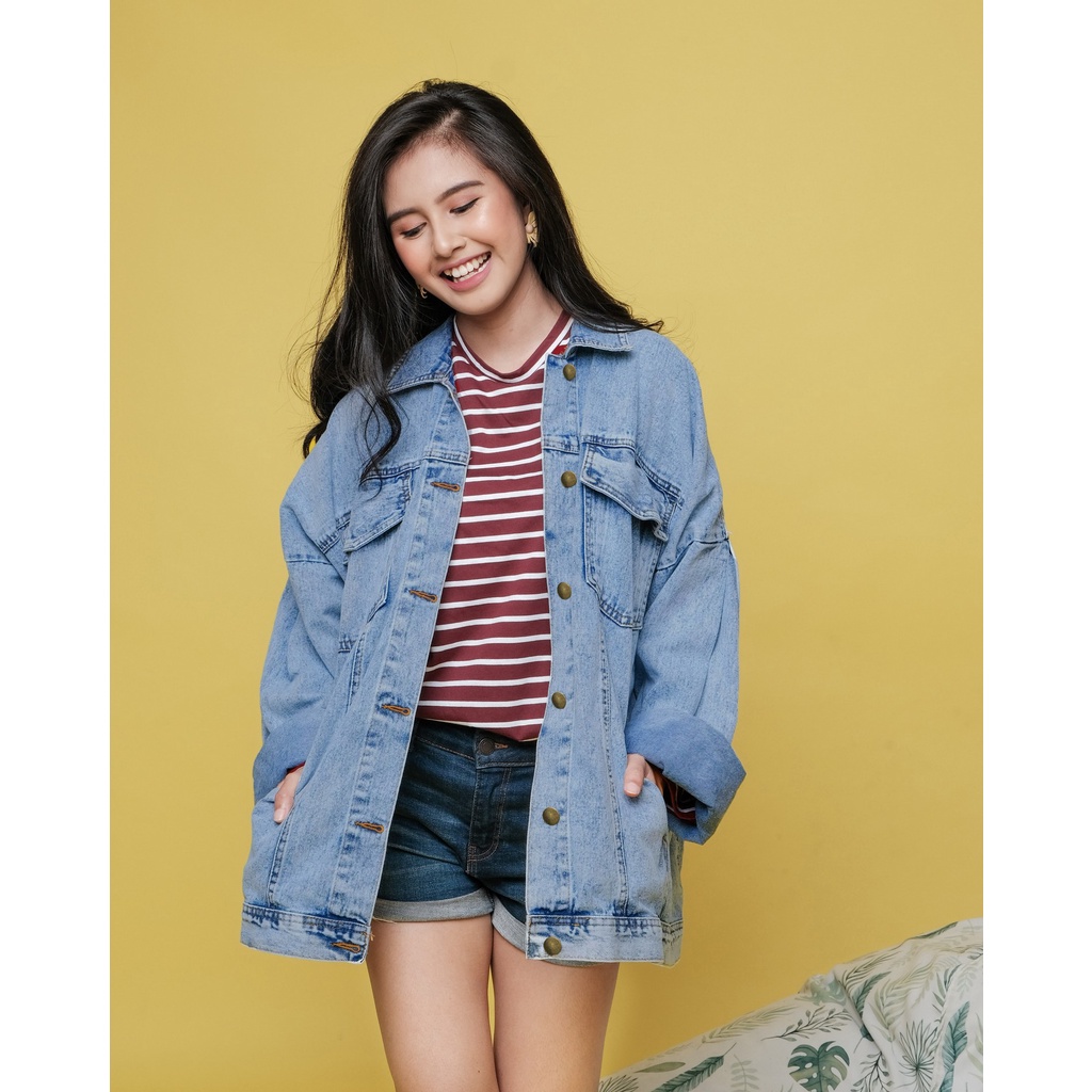 Myrubylicious PALEMO DENIM JACKET KODE 2828A