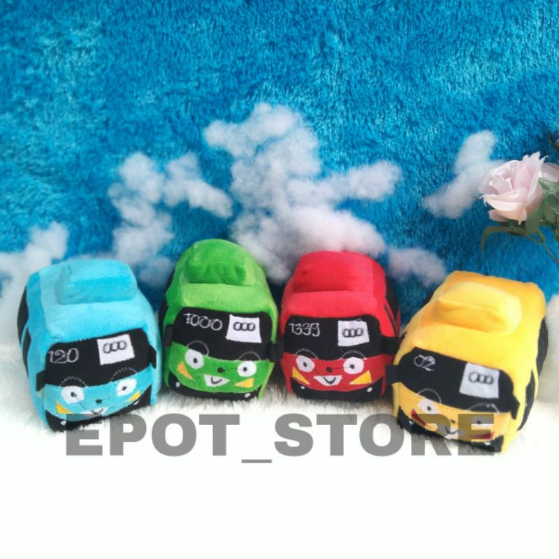 BONEKA BUS MINI TELOLET ( HARGA GROSIR )