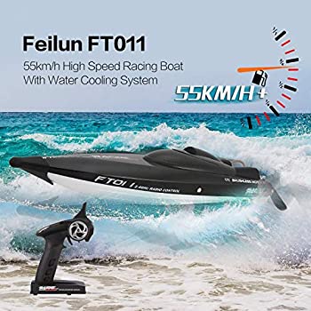 RC Boat FT011 65CM 2.4G Brushless RC High Speed Racing Boat W/ Water Cooling System