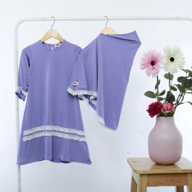 GAMIS BAYI DAN ANAK, GAMIS DAISY | BY D H I L Y HIJAB o