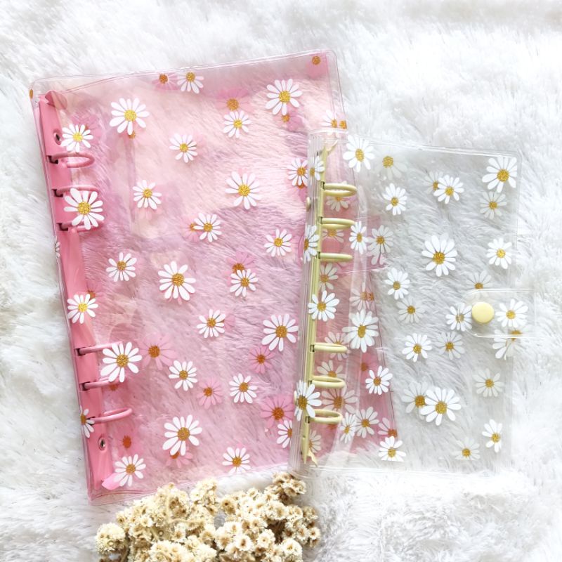 

Binder A6 Transparan Motif Daisy Lucu Aesthetic