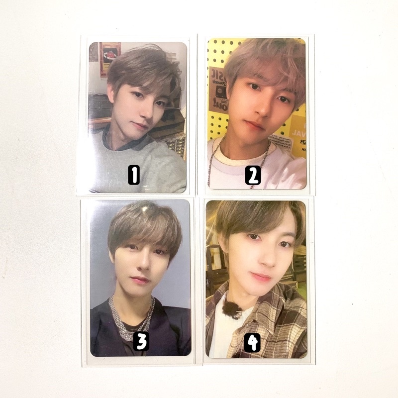 [READY STOCK] Photocard PC Official Renjun Kihno Past Arrival Departure Future Resonance NCT 2020