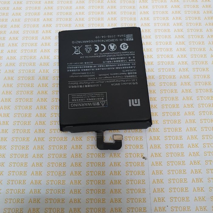 Batre Batere Battery Xiaomi Xiomi Mi Note 3 BM3A Original