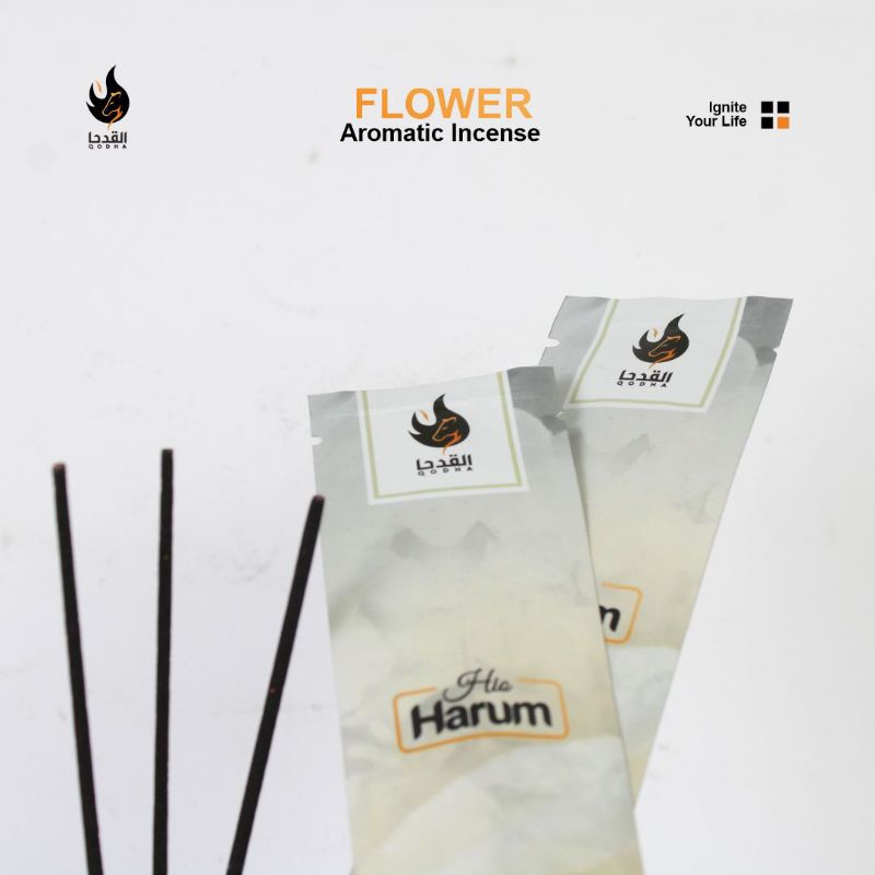 Bukhur Buhur Dupa Lidi Stick Aromaterapi QODHA Hio Harum Isi 20 Sticks Aroma ROSE