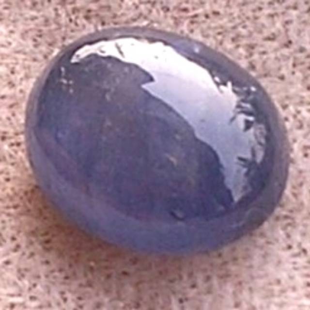 Natural Blue Sapphire Safir Burma Asli Alam Mulus Kilab Kwalitas Super Kristal