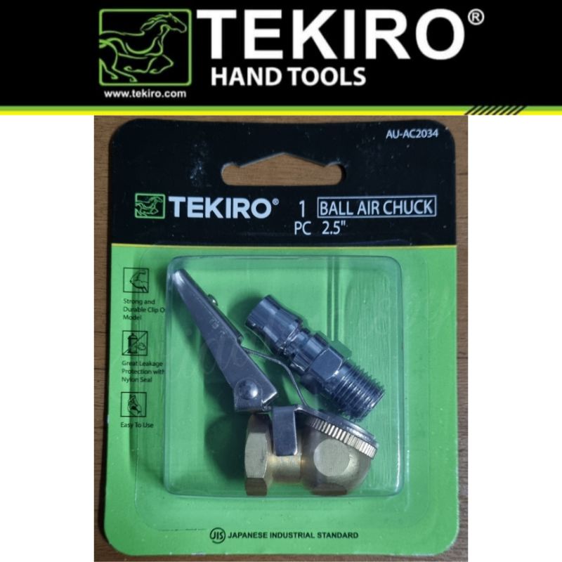ALAT PENGISI ANGIN TIPE KEONG 2,5 INCH TEKIRO BALL AIR CHUCK 2,5" TEKIRO