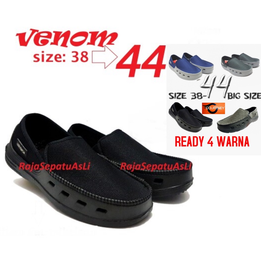 SEPATU KARET PRIA SLIP ON  SIZE 44 - 38 // SEPATU CASUAL SLIPON PRIA // SEPATU SLOP PRIA // SEPATU COWO // SEPATU LAKI // SEPATU COWOK