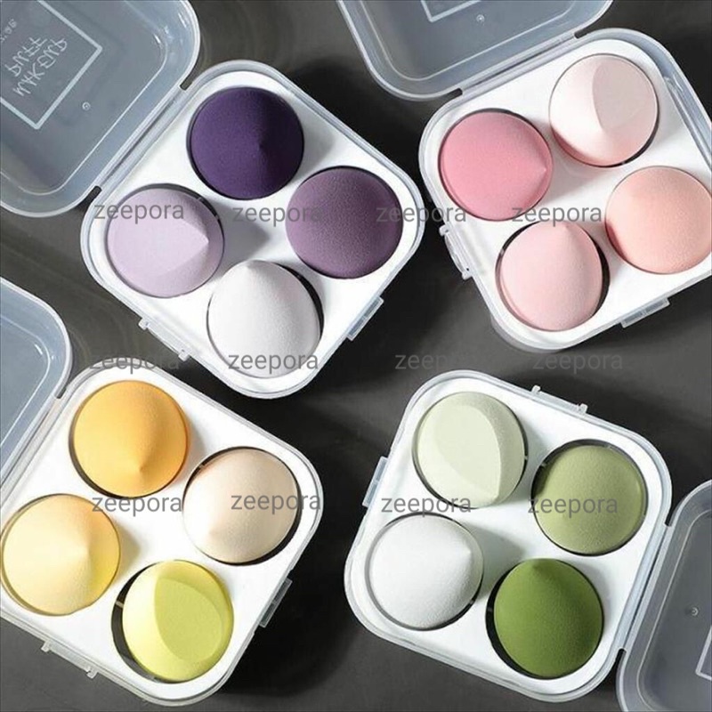 Beauty Blender Set isi 4 / sponge make up / spons make up
